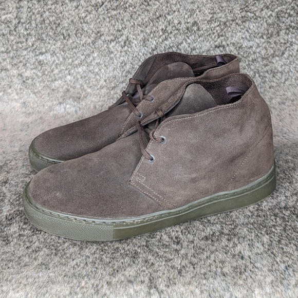 Alife Chuck Suede Chukka Sneaker Brown Men's 9.5 - Picture 3 of 10